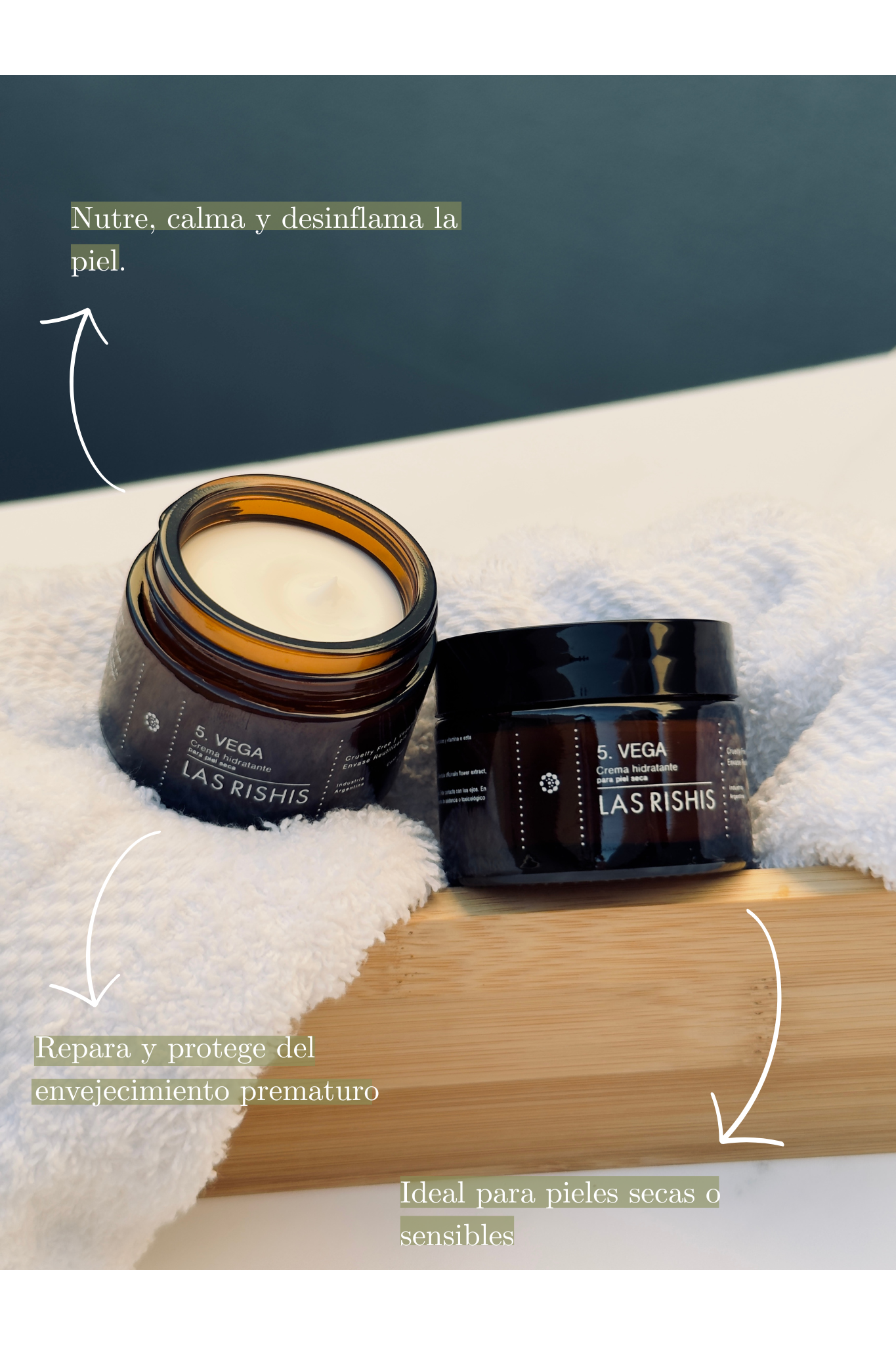 Crema facial Vega